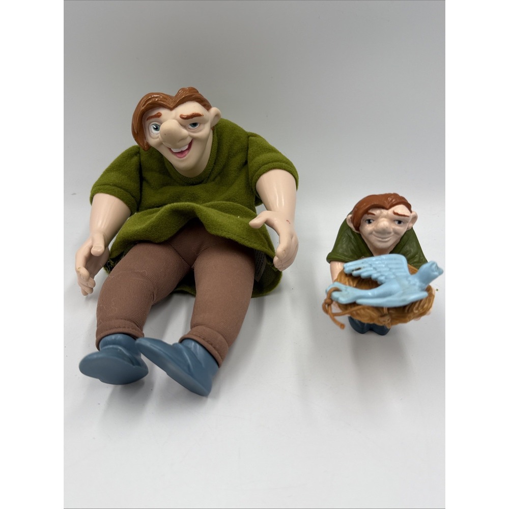 Vintage Disney Hunchback Of Notre Dame Quasimodo Burger King Plush Doll / Puppet